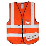 Salzmann Warnweste | 12 Farben & 5 Größen | Hergestellt mit 3M...