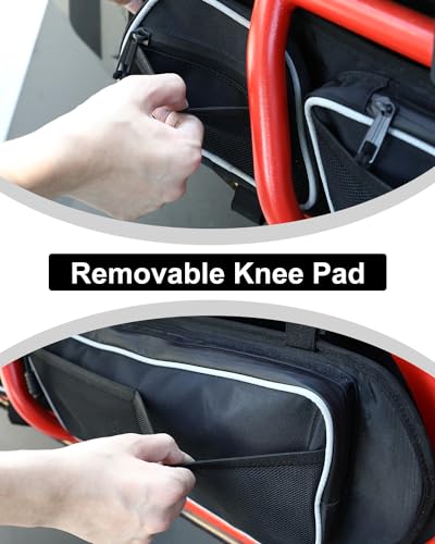 Goottan Bolsas de porta X3, bolsas de armazenamento UTV para Maverick X3 com joelheira, impermeável,