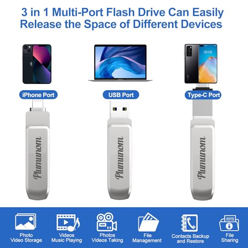 Clé USB pour iPhone pour libérer de l'espace de stockage saturé - 3