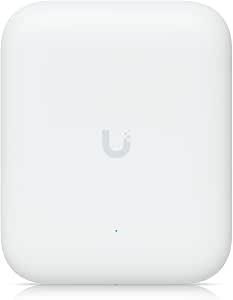 U7-Pro Outdoor Tri-Band Wi-Fi 7 AP - 2.5 GbE PoE+ Uplink - IP67 Weatherproof - US Version | Bundle with QALYNX 3ft Slim Cat6A Patch Cable (28 AWG)