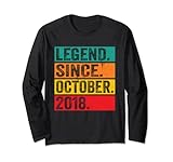 Photo Gallery legend since october 2018 4th birthday retro 4 years old maglia a manica Photo Gallery legend since october 2018 4th birthday retro 4 years old maglia a manica