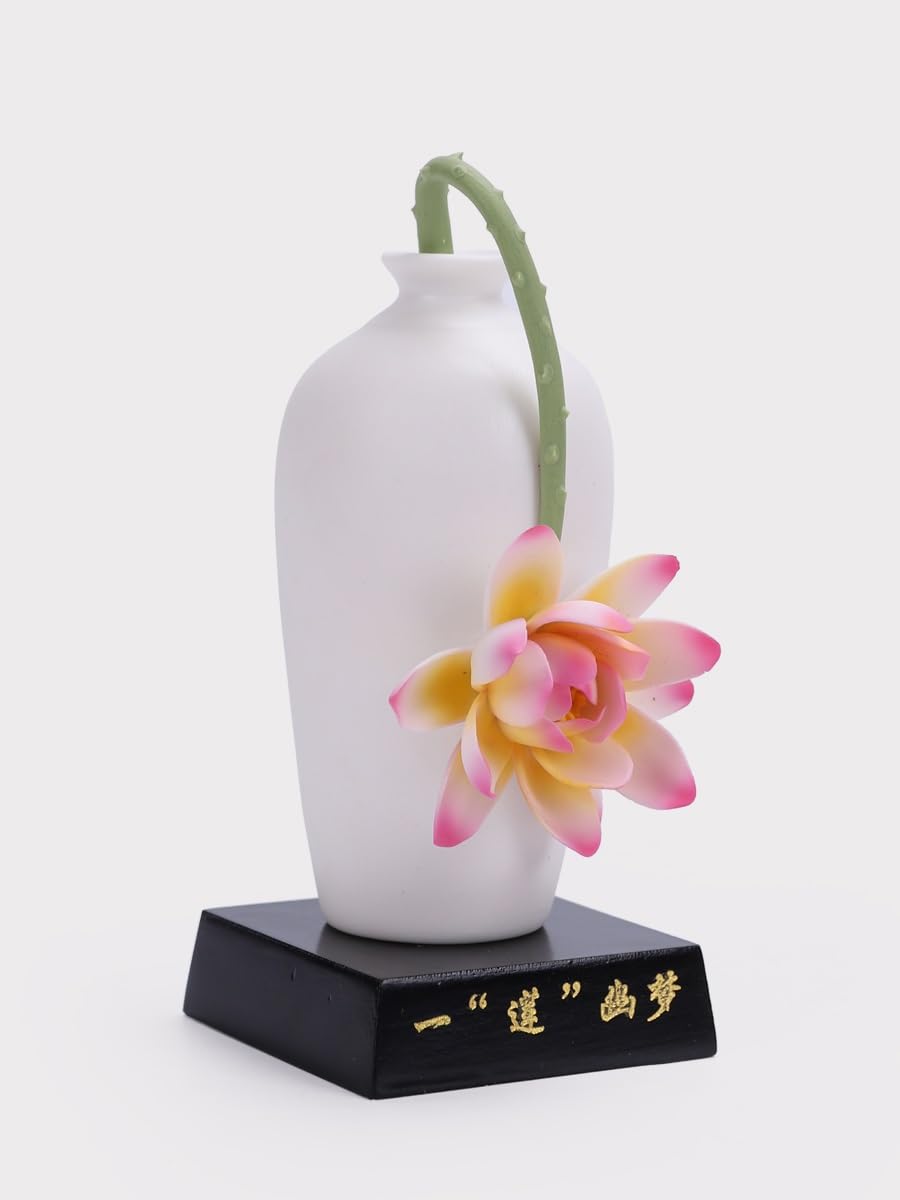 Jarrón pequeño de cerámica para decoración del hogar, sala de té, mesa de té creativa, mesa de té, pequeños adornos para manualidades, contenedor de flores, C