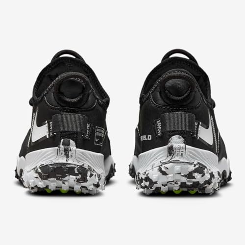 NIKE Future Field Boys DJ6949-002 (Black/White-DK Smoke Grey-Volt), Size 43