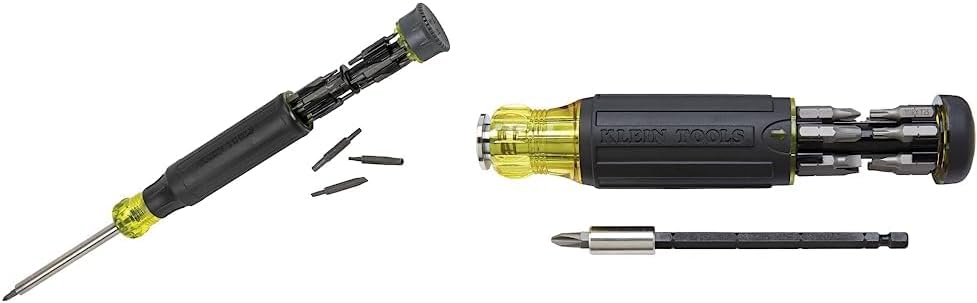 Klein Tools Precision Screwdriver Set (32327) and Multi-Bit Screwdriver/Nut Driver Set (32303)