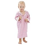 SAMMIMIS Hooded Baby Towel Cover Up, 100% Turkish Cotton, Premium Baby Bath Towel Robe for 6 Months