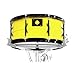 14-Inch Yellow Snare Drum – Premium Metal Shell & Die-Cast Hoops for Big Fat Tone – Ideal for Beginners & Professionals – Rock, Jazz, Pop, Funk Ready – Portable Snare Drum for Stage & Studio