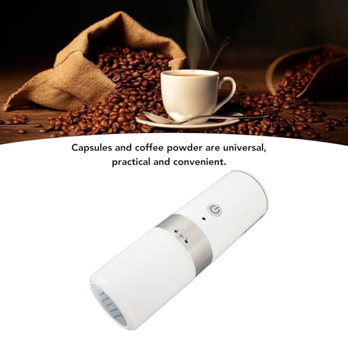 Cafetera portátil automática para cápsulas y café molido 2.1 L miniatura 4