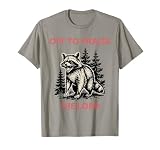 Off to Praise The Lord Raccoon T-Shirt