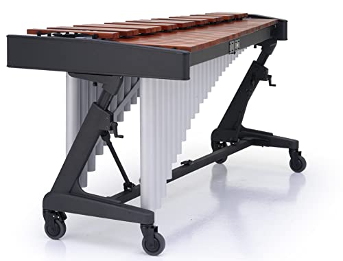 image for ADAMS Soloist 4.3 Padouk Marimba, Apex Frame (MSPA43), Silver