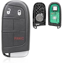 Replacement Keyless Entry Remote Car Key Fob M3N40821302 433MHz 46 Chip 3 Buttons for Jeep Grand Cherokee 2014 2015 2016 2017 2018 2019 2020 2021 2022