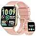 Togala Smartwatch Damen mit Telefonfunktion, 1,96" HD Touch Fitnessuhr mit Pulsuhr und Schlafanalyse Fitness Tracker, Smart Watch mit 113+Sportmodi IP68 Wasserdicht Sportuhr für iOS Andriod, Roségold