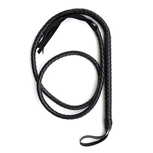 Whip Catwoman Costume Accessories Whips for Cosplay Supplies, Black, Size Medium