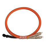  Cable de fibra óptica MTRJ-SC Multimodo Duplex PATCH CORD Orange 50/125 OM2 LENGTH M 3