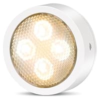 Luci LED Sottopensile A Batteria Onumii - 6 Pezzi Con Telecomando RGB Per Cucina E Armadi