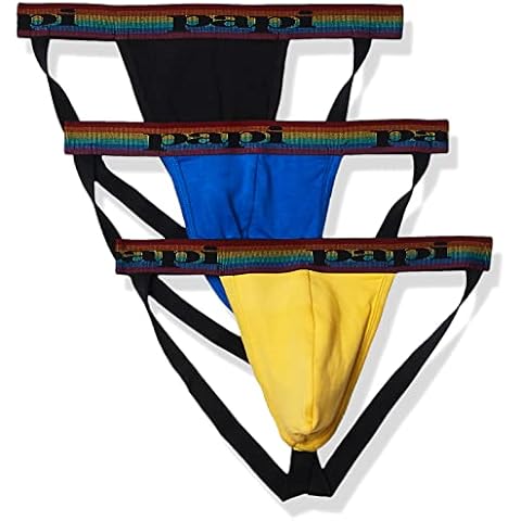 Papi Men's Jockstrap Underwear 3-Pack Cover