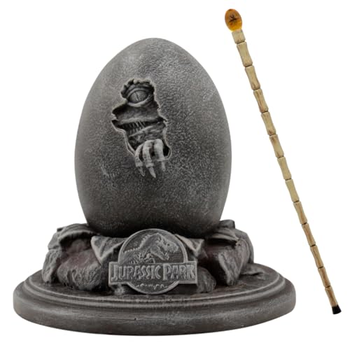 Jurassic Park répliques 30th Anniversary Replica Egg & John Hammond Cane Set