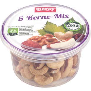 Meray 5-Kerne-Mix Nusskernmischung, 24er Pack (24 x 100g)