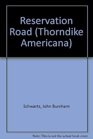 Reservation Road Large Print Edition book cover