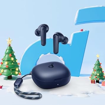 Soundcore by Anker P20i True Wireless Earbuds, 10mm Drivers with Big Bass & Select 4 Go Bluetooth Shower Speaker by Anker