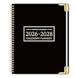 Monthly Planner 2026-2028, 2026-2028 Calendar 36 Months, 8.5' x 11', Jan 2026- Dec 2028,Metal corner...