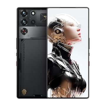 REDMAGIC 10S Pro Smartphone, Celular para Jogos 144Hz, Android 5G, 16GB RAM 512GB ROM, Snapdragon 8 Elite Leading Version, Tela AMOLED 1.5K de 6.85", Câmera de 50MP, Celular Desbloqueado Dusk