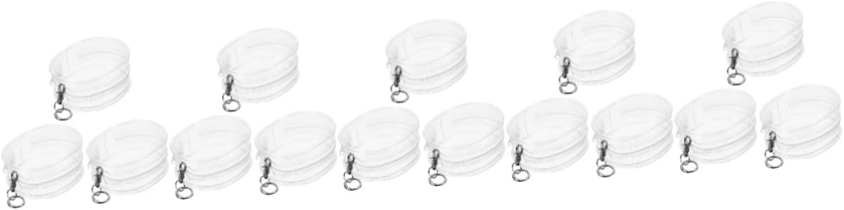 Milisten 15pcs Transparent Doll Storage Bag Display Case for Collectibles Hanging Bag for Figures Portable and Easy to Identify Doll Carrying