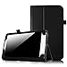 Fintie Folio Classic Leather Case for Samsung Galaxy Tab 3 7.0 inch Tablet - Black