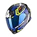 Price comparison product image Scorpion Exo 491 ECE22.06 Spin Helmet Black Blue Neon Yellow L
