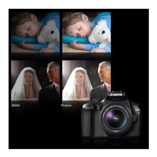 Amazon.com: Canon EOS Rebel T3 cámara digital SLR 12.2 MP con