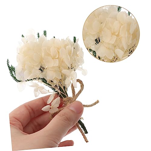 Bouquet de flores secas artificiales para decoración miniatura 5