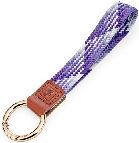 SENLLY Wristlet Lanyard, Hand Wrist Strap Keychain Holder, Made of High-End Super Soft Nylon Weave