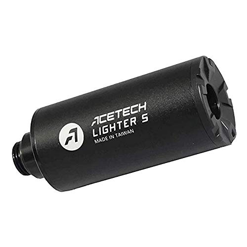 ACETECH Airsoft Gun 11mm Lighter S Pistol Tracer Unit Glow in Dark (Adaptor x 1 M11 clockwise Thread to M14 Anti-clockwise Thread)