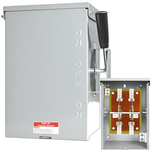 Upgraded 200 Amp Manual Transfer Switch