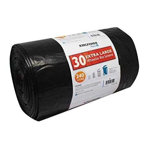 Kingfisher 240 Litre Wheelie Bin Liners Cover