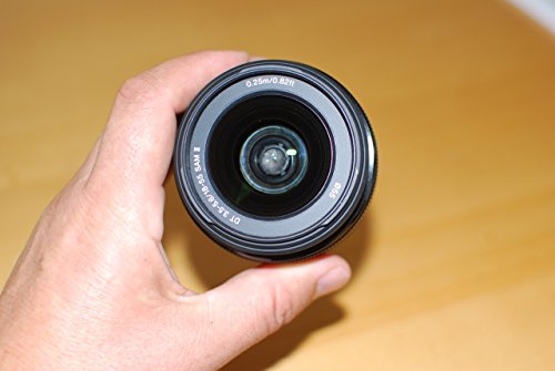 Sony SAL18552, Standard-Zoom-Objektiv (18-55 mm, F3,5-5,6 SAM II, A-Mount APS-C, geeignet f&uuml;r A77, A68, A58 Serien)