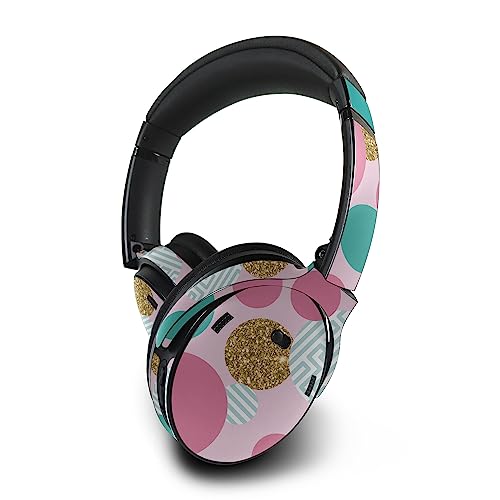 Image of MightySkins Skin Compatible with Bose QuietComfort 45 Headphones - Golden Bubbles | Protective, Durable, and Unique Vinyl Decal wrap Cover | Easy to Apply, Remove, and Change Styles | Made in The USA