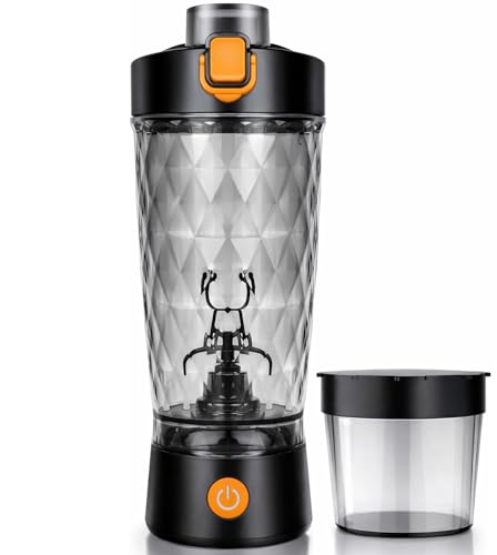 Image of DIAMOND X Mixer Grinder (Made with Tritan), 7500 RPM, IPX5 Waterproof, Type-C Cable, Portable Mixer Cup with STORAGE BOX, Mixer Electric (Black Onyx)