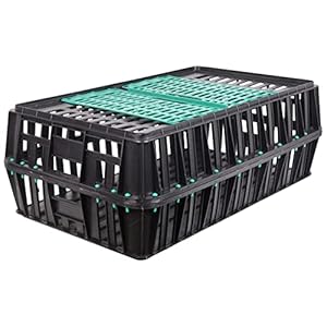 Voss.Farming Geflügeltransportkiste 85x50,5x31cm mit 2 Türen