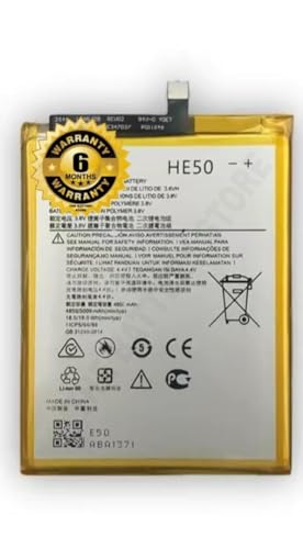 Image of THE BATTERY STORE Original HE50 Battery for Motorola E4 Plus / XT1770 XT1773 XT1771 XT1775 XT1924-3 T1770 Battery with 6 Month Warranty**** (H9)