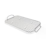 Ninja Woodfire Grille pour rôtir et fumer pour barbecue XL, parfaite pour fumer la viande, facile à laver, compatible avec les barbecues électrique d'extérieur OG850 / OG901, noire, XSKOGXLRSRKEU