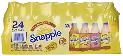 Snapple Iced Tea Variety Pack, 20 Fl Oz (Pack Of 24) #TOP2