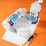 Mont Marte Deco Pudge Craft Varnish Signature 236ml (8 US fl.oz) – Gloss, Multi-Purpose Clear Craft Sealer, Varnish and Decoupage Glue, Ideal for Acrylic Paints, Paper, Wood, Ceramics, Fabrics, Clay
