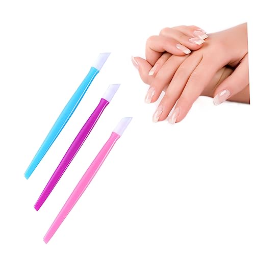 minkissy 30 Pçs Ferramentas De Manicure Empurrador De Cutícula De Unhas Polidor De Bastão De Limpeza