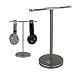 Headphone stand, CASEKING headphone bracket for Bose, Beats, Sony, Philips, JVC, Gaming, and DJ etc.. Universal compatibility with all headphones(Gray)