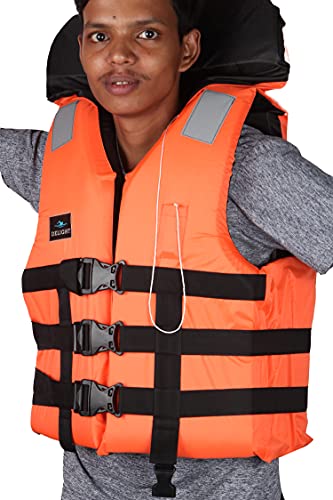 Image of Delight Adult Life Safety Jackets Vest Weight Capacity 40-120+with Head Support