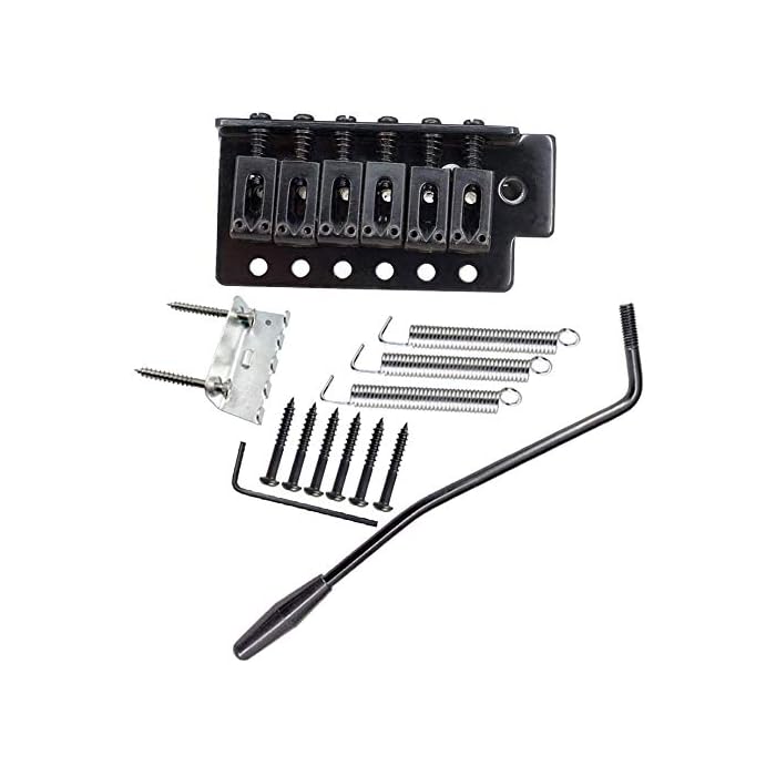 Buy Electric Guitar Bridge Tremolo System Set with 6mm whammy Bar for 6