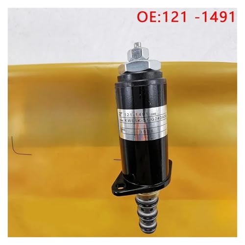 Ventilation magnétique RUPS E320b électrovanne hydraulique 121-1491 315c