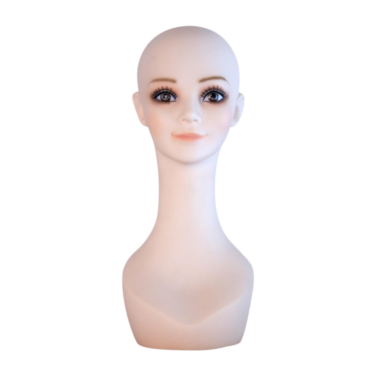 Cabeza de maniquí multiusos para evitar que tus pelucas se deformen 8