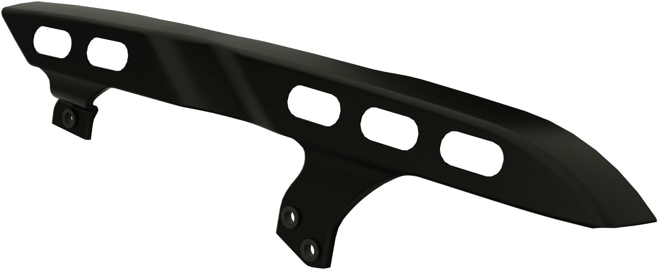 Indian Motorcycle Vented Upper Belt Guard, Black - 2882868-626