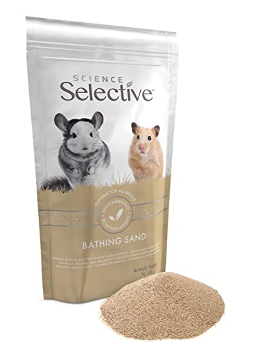 Areia de banho Science Selective Supreme Petfoods para hamsters, gerbos, chinchilas e degu